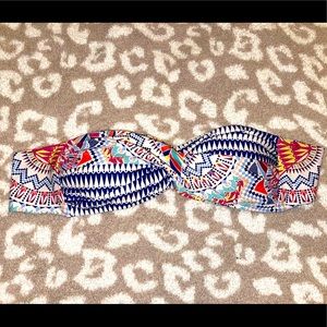 Bar III Bandeau bathing suit top